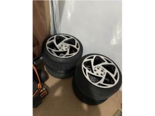 Aros 18x9.5 5/100 bien cuidados , Puerto Rico