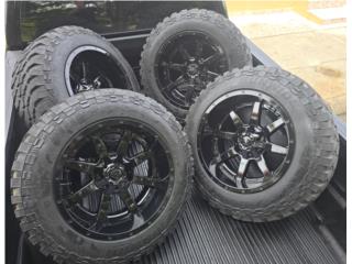 Aros FUEL 2012.5 con gomas 35, Puerto Rico