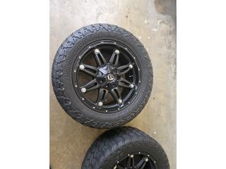 Aros FUEL 20x9 Con gomas 33x12, Puerto Rico