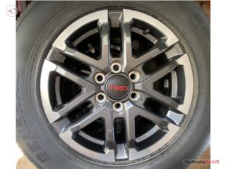 Aros con gomas 18 orig Tacoma Trd Sport 2025 , Puerto Rico