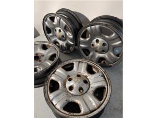 4 Aros de Lata Originales Rav4 1998, Puerto Rico