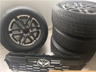 Aros TRD TACOMA 2024 con gomas y tuercas , Puerto Rico