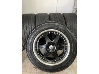 5 GOMAS GOOD YEAR 285/60/20 CON AROS  , Puerto Rico