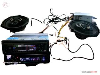 Radio,Bocinas.y Ecualizador Plantita , Puerto Rico