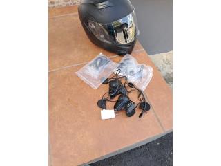 Casco y comunicador, Puerto Rico
