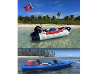 Dinghy y Kayak en perfectas condiciones