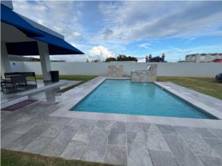 Alquiler  de piscina y gazebo para actividad.