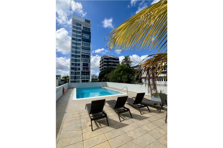 Condominio-Miramar Embassy 902 Ave Ponce de Leon Miramar - Renovado - Piscina Estacionamento Apartamento en San Juan - Condado-Miramar