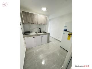 1h 1b y cocina AMUEBLADO $850