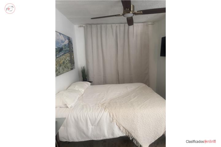 Estudio amueblad, incluye agua y luz incluido