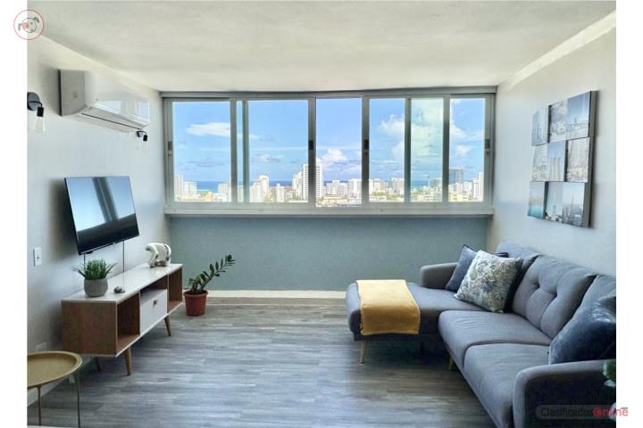 Santurce piso 14  con vista al mar y ciudad