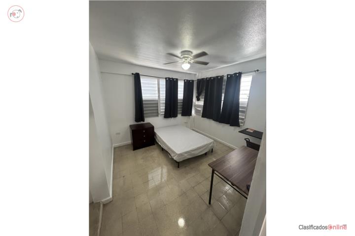 1 Hab. Amueblado - Sector Calle Loiza