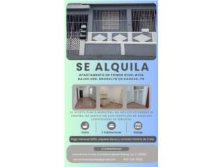 Urb. Brooklyn 214B 3 cuartos/ 1baño $850xmes