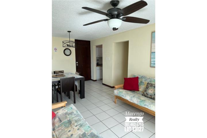 STEPS FROM BEACH,EQUIPPED,FURNISHED 2-1 PARKI