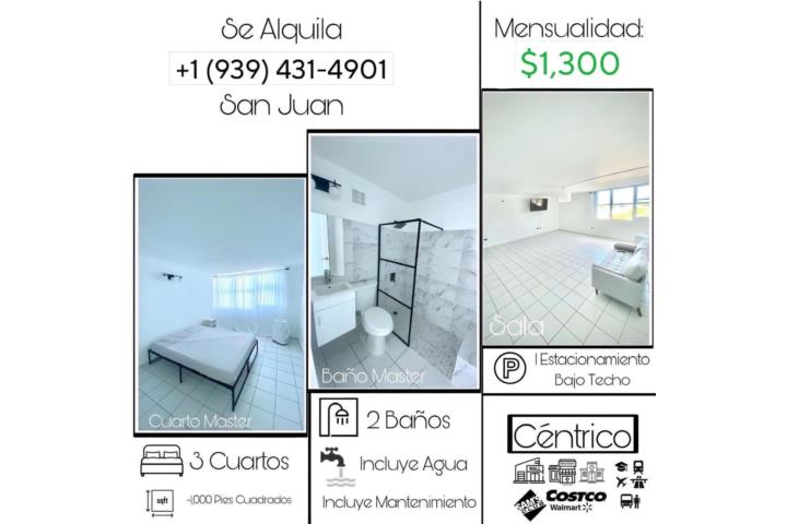 Hermoso Apartamento a Pasos de la UPR-RP