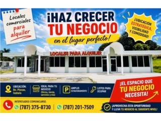 Alquiler Comercial ?? Locales Bo. Planas, Isabela Puerto Rico