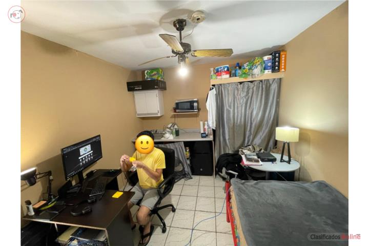 Estudio disponible por habitación: $395