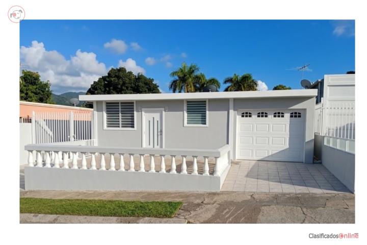SE ALQUILA CASA  URB. JARDINES II - CAYEY