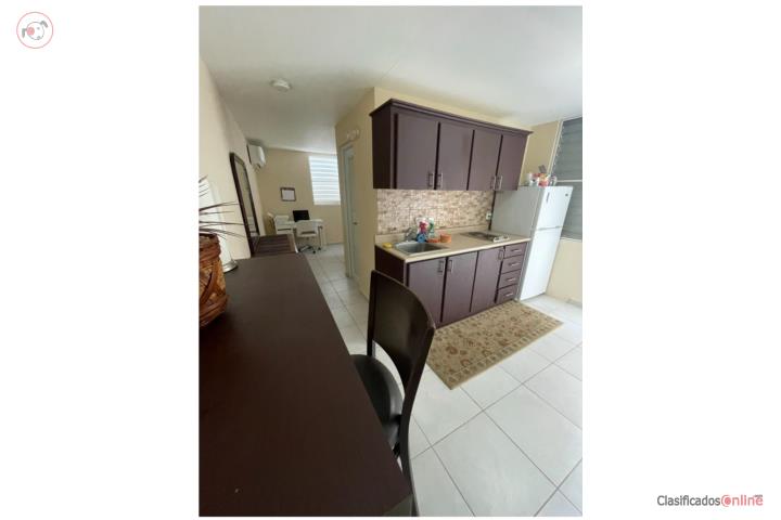 Apt amueb privado 1P/ aire utilitys / Rum