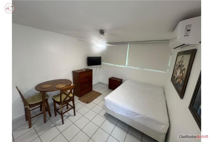 Apartamento estudio totalmente equipado