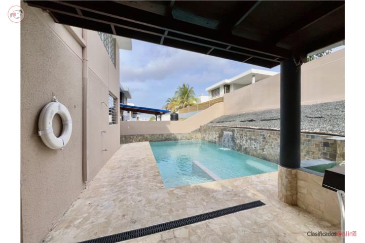Control de acceso y piscina