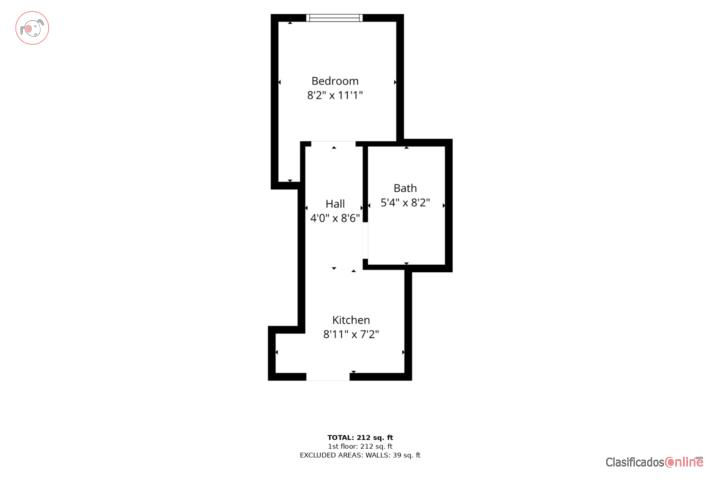 RECIÉN REMODELADO 1/1 SOLICITUD GRATIS