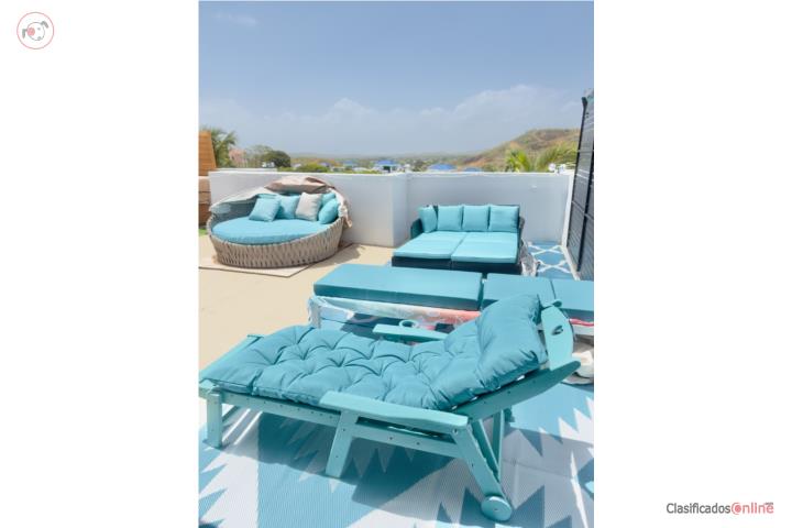 Penthouse apt Ceiba vista al mar