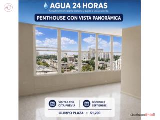 1,200 Penthouse Vista Panorámica Agua 24-7