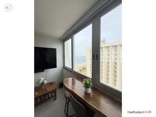 Vive a pasos de la playa. 1 cuarto/ 1 baño