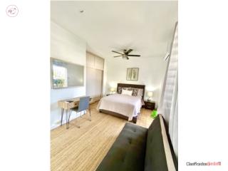Loft Studio con balcón y Jardín en Hato
