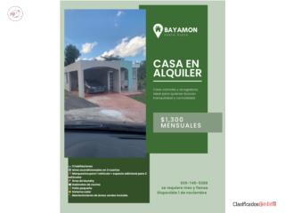?? CASA EN ALQUILER – BAYAMÓN, SANTA OLAYA $1