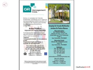 Proyecto Vivienda Jardines de Piedras Blancas