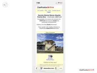 Alquiler de Casa Lajas