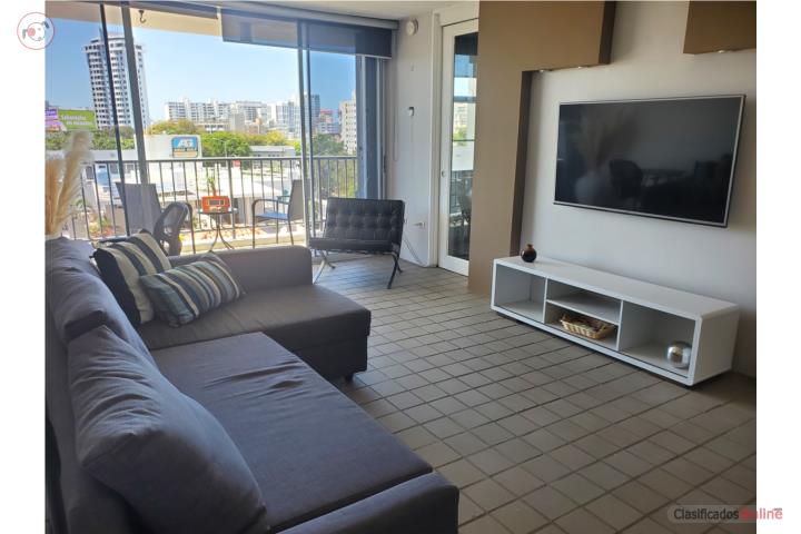 Encantador apartamento con vista a la ciudad