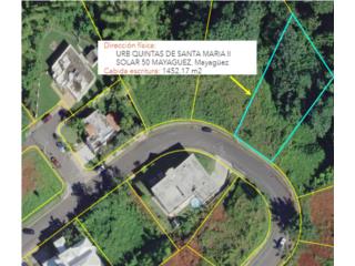 Puerto Rico - Bienes Raices VentaSolar en Extensin Quintas de Santa Mara 2 Puerto Rico