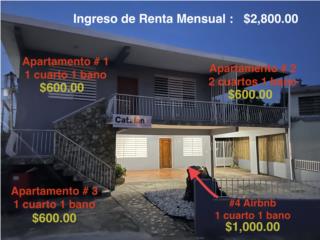 Puerto Rico - Bienes Raices Venta$Inversion$ !Income Property! de 4 Unidades Puerto Rico