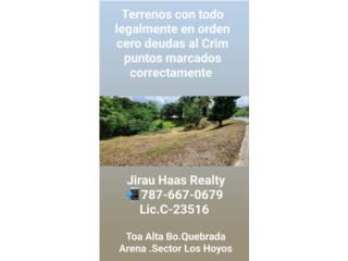 Puerto Rico - Bienes Raices VentaTerreno en Venta Toa Alta REDUCIDO a 55k Puerto Rico