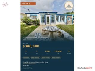 CASA EN VENTA ISABELA 3H/3B $300,000