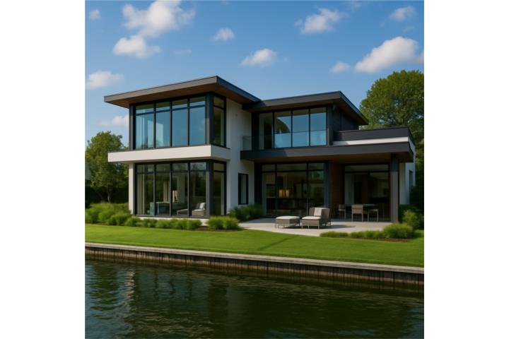 Construye la casa de tus sueños, solar de 1025 mts 2 (11033 p2), cuenta con muelle privado.