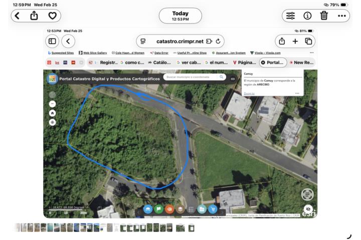 Se vende solar en Hacienda de Camuy