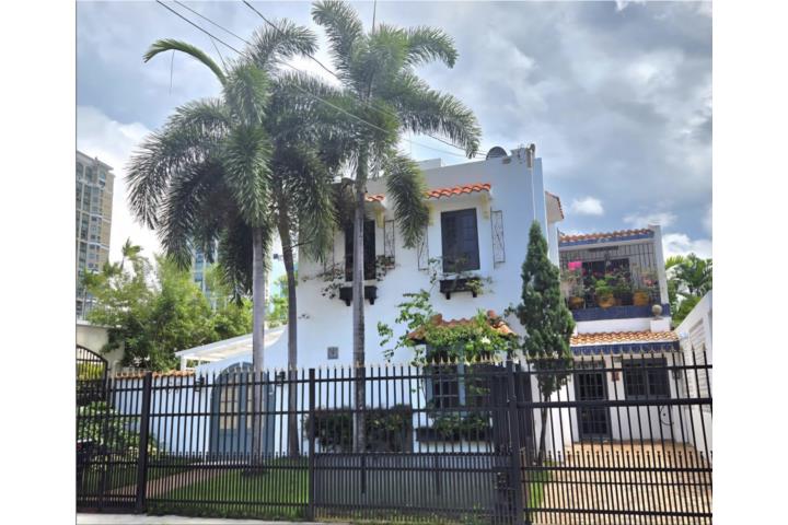 Modern Spanish Revival home in the best location in Condado.
