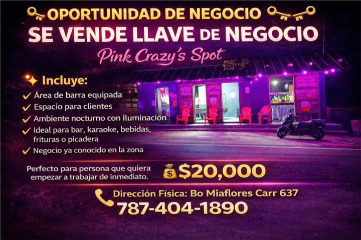 Se vende llave de negocio