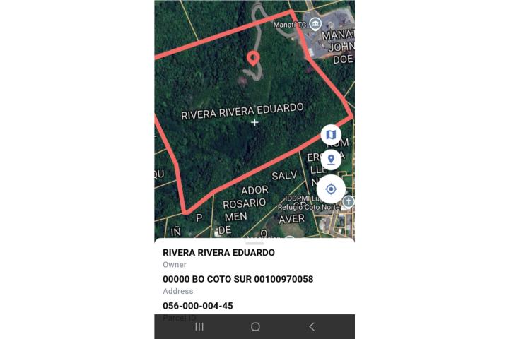 Venta finca 45 cuerdas Manati