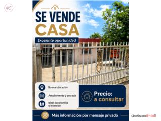 Venta de casa, excelente para invertir. 