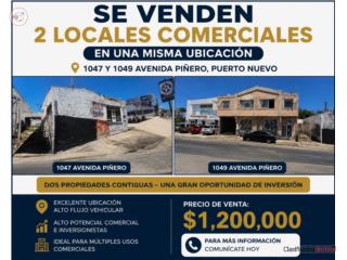 Venta Conjunta de 2 Locales Comerciales  