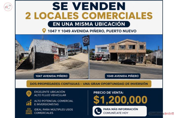 ?? Venta Conjunta de 2 Locales Comerciales en