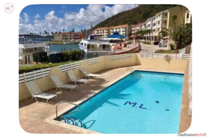 Estudio con balcón y vista directa al mar en Fajardo