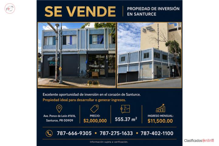 Commercial in Santurce, San Juan - Santurce