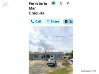 Tremenda Ferretería con aptos