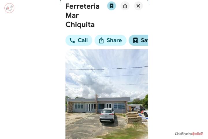 Commercial in Mar Chiquita, Manatí